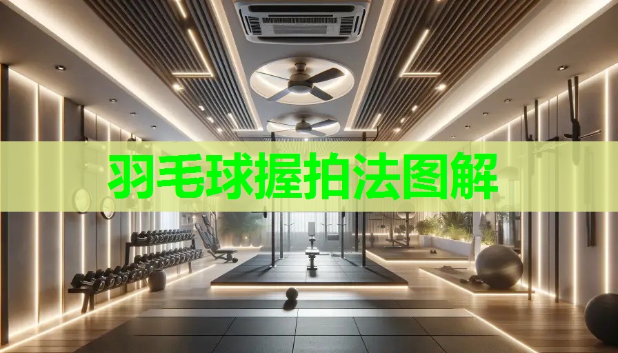 羽毛球握拍法图解