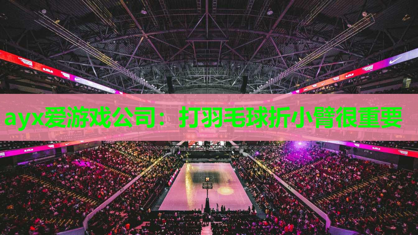 打羽毛球折小臂很重要