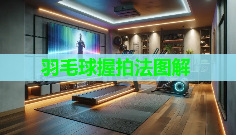 羽毛球握拍法图解